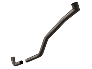 Kit de reparación de tubos de calefacción, larguero trasero del chasis. Porsche 911 1965-73 - 90157221121, 90157202324, 90157202424 - PP280HL, PP280HR